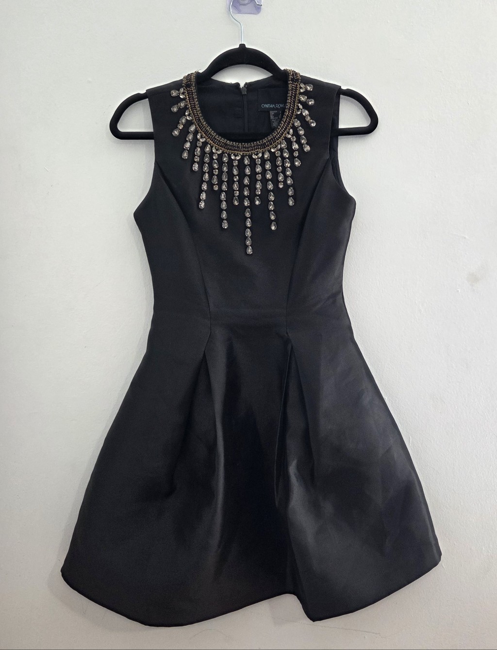 Cynthia Rowley Embellished Mini Dress